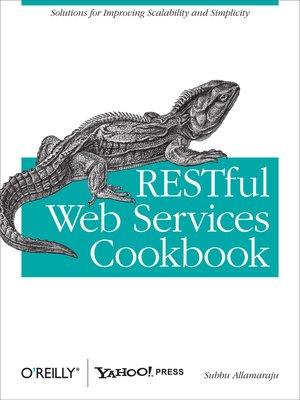 cover image of RESTful Web Services Cookbook
